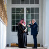 The Saudi crown prince receives an especially warm welcome at the White House.