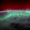 Nasa astronaut films Northern Lights from space