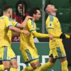 Ukraine strike late to grab World Cup play-off slot