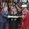 UniMAC celebrates Eugene Gyamfi Ansong as ‘Best Graduating Male Student and ‘Faculty’s Outstanding Student’