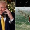 Where is Santa now? Trump answers kids’ Christmas calls to Norad tracker
