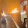Watch: Huge fireball as tanker explodes on Italian motorway