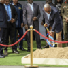 Mahama cuts sod for construction of 2,000 housing units for military