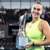 Sabalenka beats Kostyuk to win third Brisbane title
