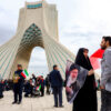 Iran Commemorates Revolution, With U.S. Warships Lurking Off the Coast
